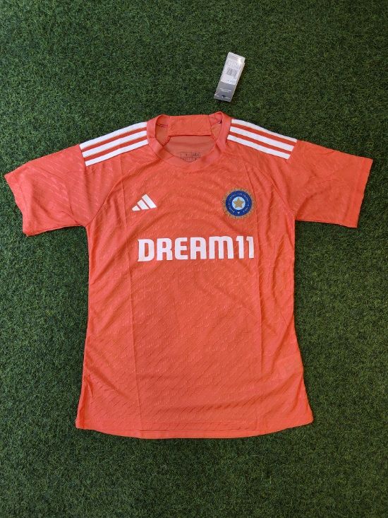 India's Orange Training Jersey (PLAYER VERSION)