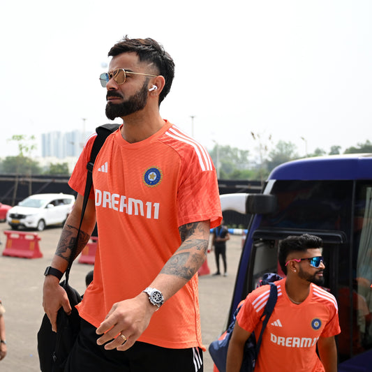 India's Orange Training Jersey (PLAYER VERSION)