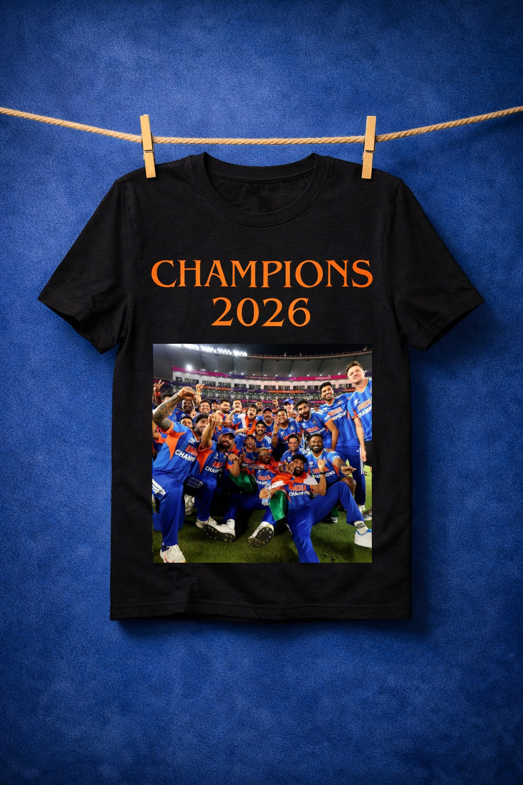 INDIA CHAMPIONS 2026 TEE #2